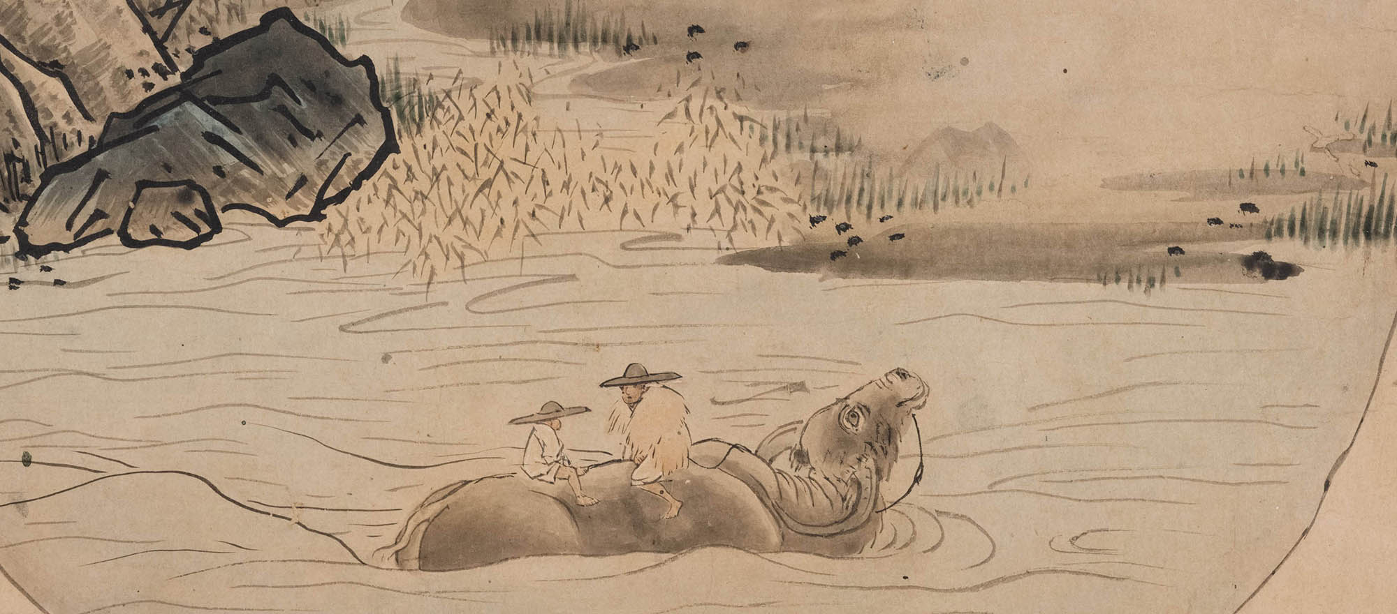 画像：雪舟と雲谷派